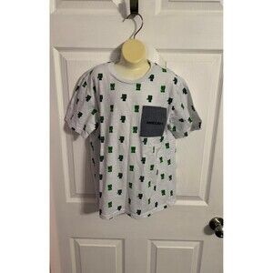 Mojang Minecraft t-shirt Size L 10/12